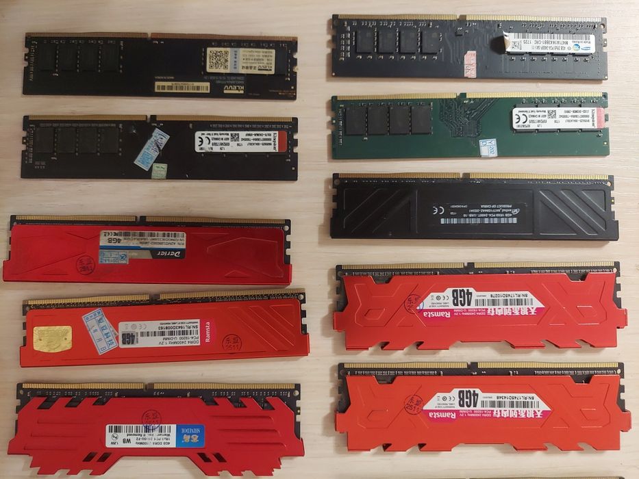 Оперативная память DDR4 4/8Gb 2133MHz/2400MHz/2666MHz/3000MHz