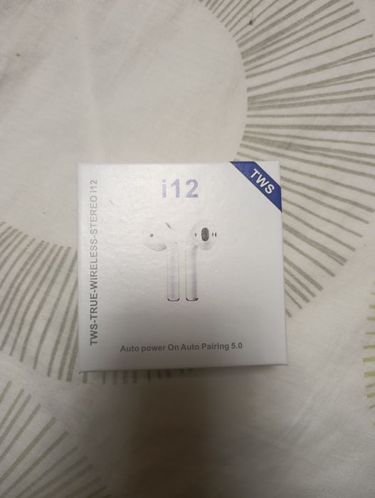 бездротові навушники i12 TWS Bluetooth 5.0.
