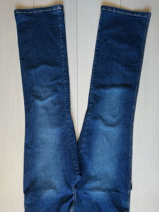 Джинсовий комбінезон для вагітних Motherline S розмір