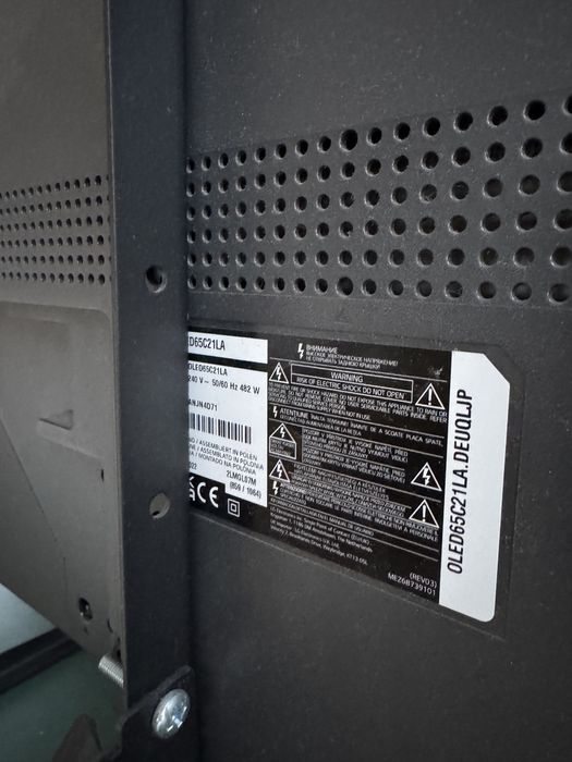 Telewizor LG oled 65 cali uszkodzona matryca