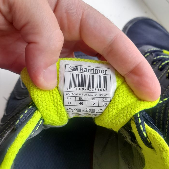 Трекінгові кросівки karrimor caracal 2 wp 29см