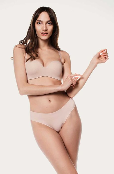 Biustonosz Magnolia (nowy, beżowy, rozmiar 75B)