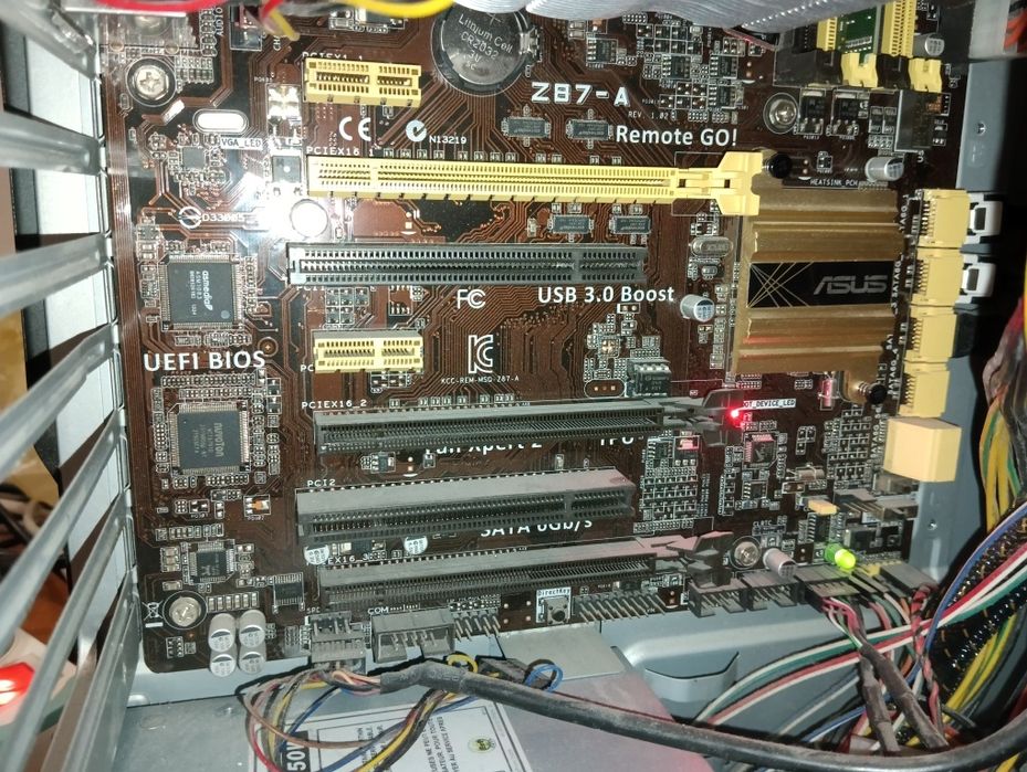 Потужний ПК i7-4770/Asus Z87-A/SSD 128Gb/DDR3 8Gb/БЖ: 650W