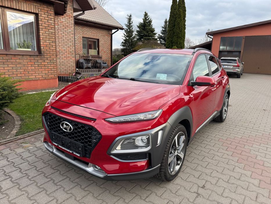 Hyundai Kona 4WD * Automat * Kamera * Skóry * Turbo !!