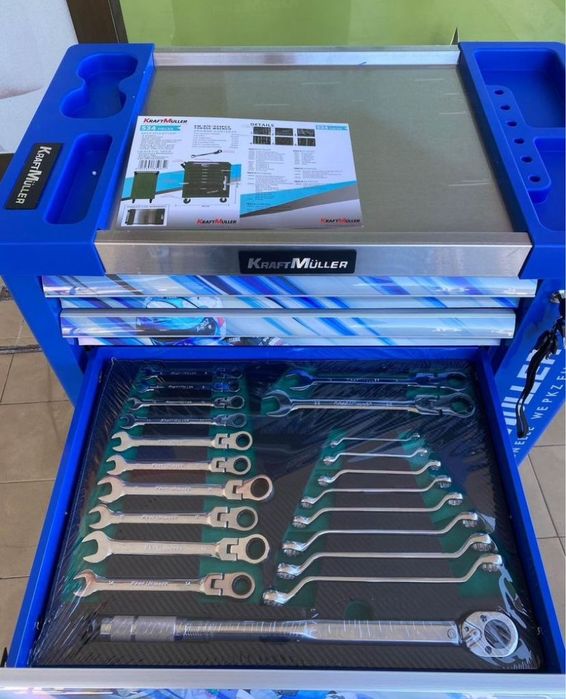 Caixa de ferramentas azul