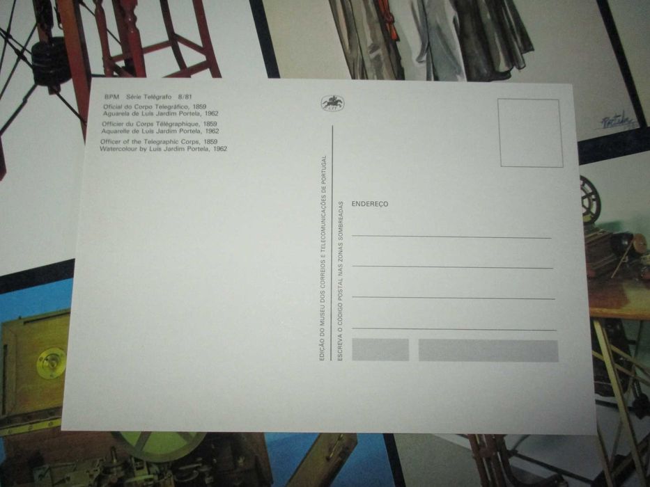 Bilhete Postal BPM Série Telégrafo