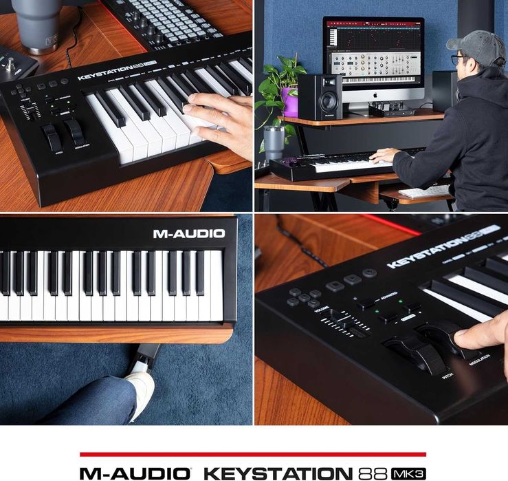 M-Audio Keystation 88 MK3 kontroler MIDI 88 klawiszy