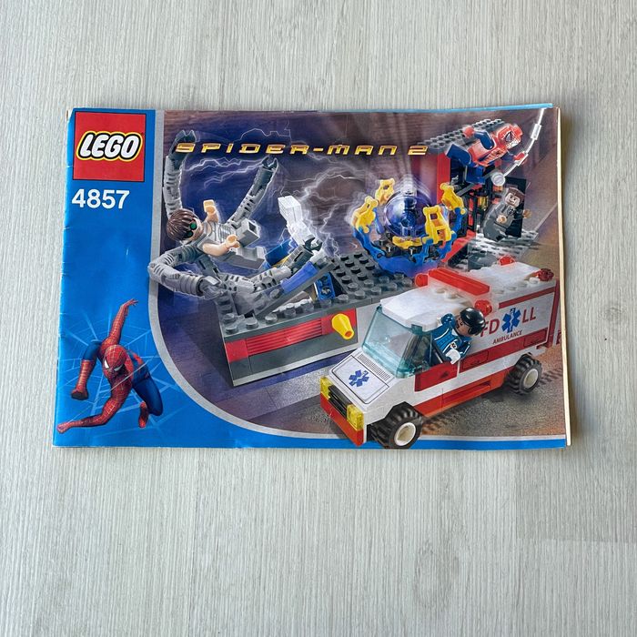 Lego Spider-Man 4857 Completo 2004 Doc Ock’s Fusion Lab