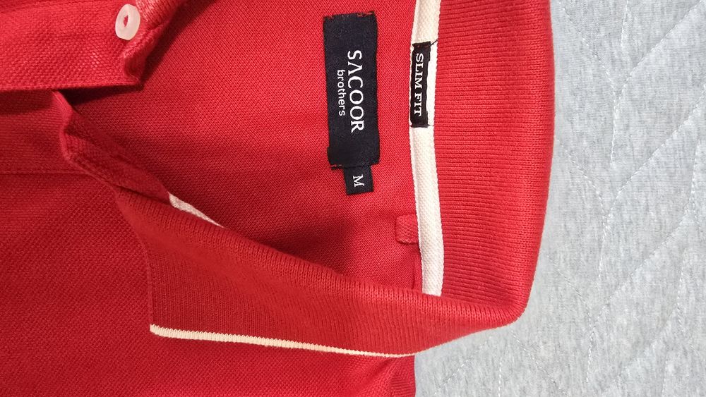 Polo Vermelho Sacoor Brothers