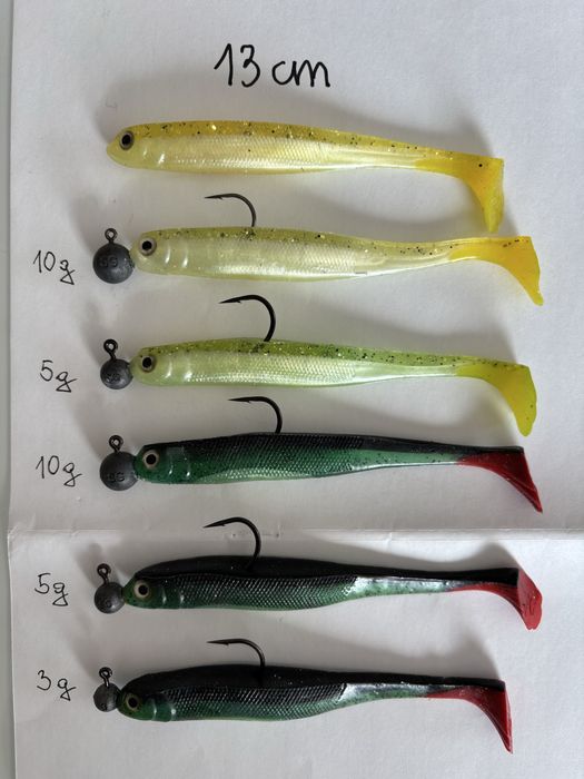 Przynęty spinningowe gumowe Iron Claw Slim Jim 13cm