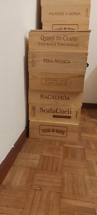 Caixas de Vinho - Madeira