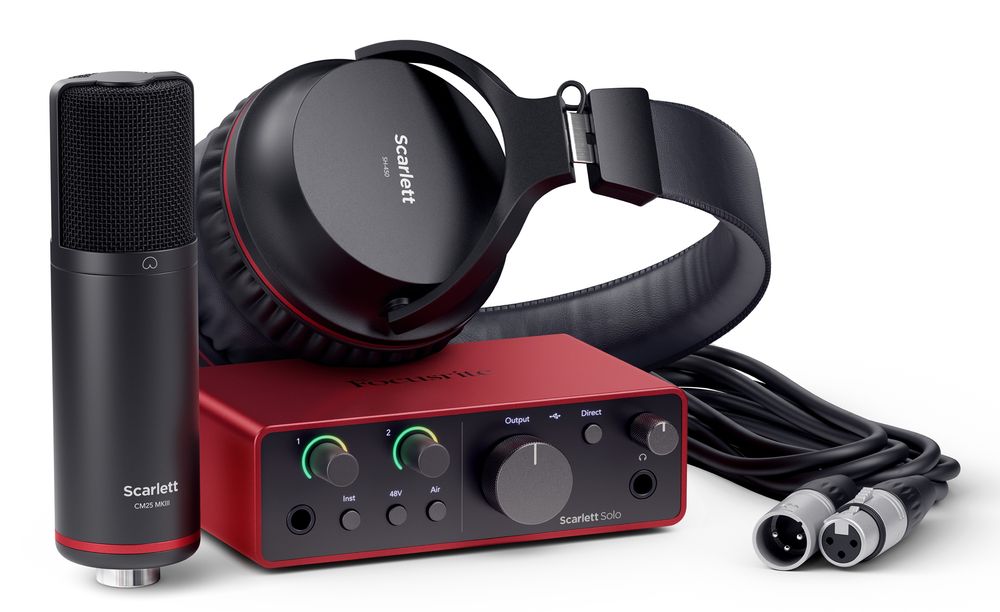 Focusrite Scarlett Solo Studio 4th Gen.