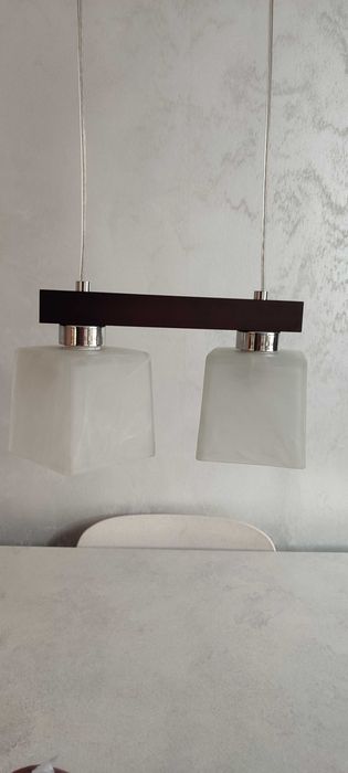 Lampa wisząca brązowa