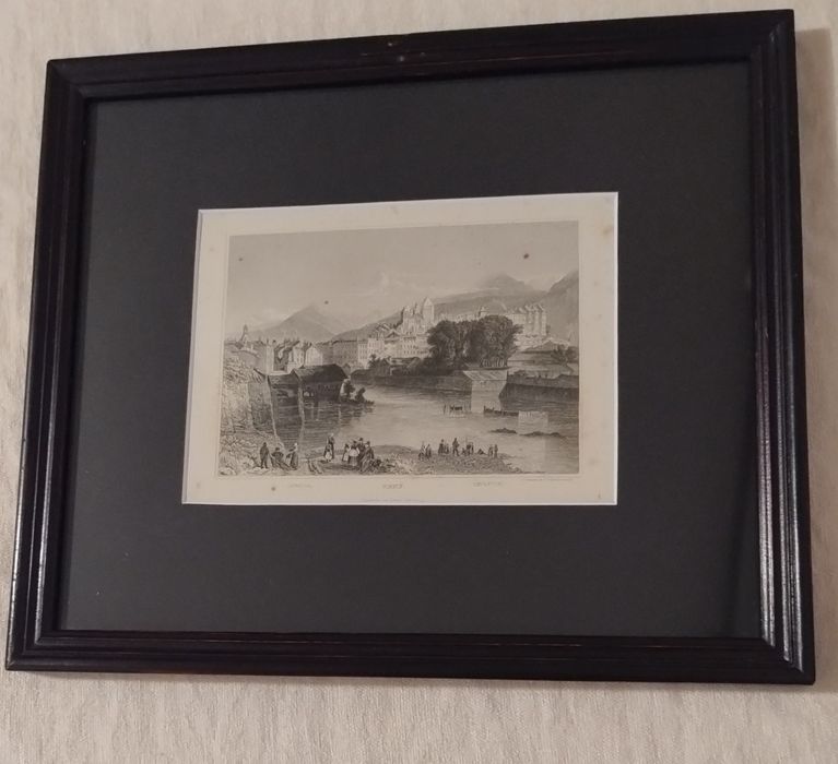 Гравюра Женева Генрі Вінклза 1838 року