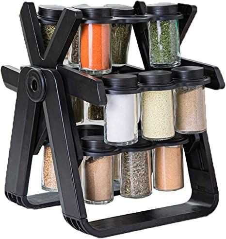 Органайзер для спецій на 18 баночок Набор для специй Spice Rack