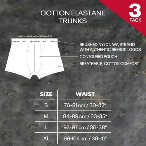 Bokserki Reebok Ovett 3 pack-L
