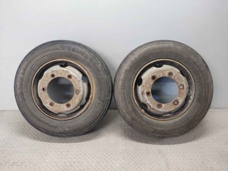 Koła 17.5 Mercedes Atego, Prowadzące, 215/75R17,5 Continental, 2020 rok, 10mm