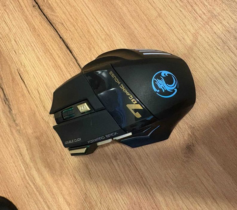 Мышь игровая беспроводная iMice GW-X7 мишка Bluetooth / 2.4GHz RGB