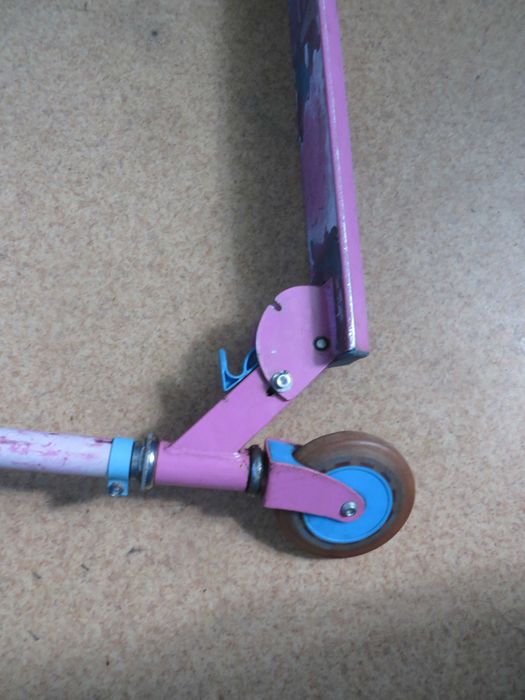 Самокат складывающийся двухколесный от 5 до 10 лет Металлический