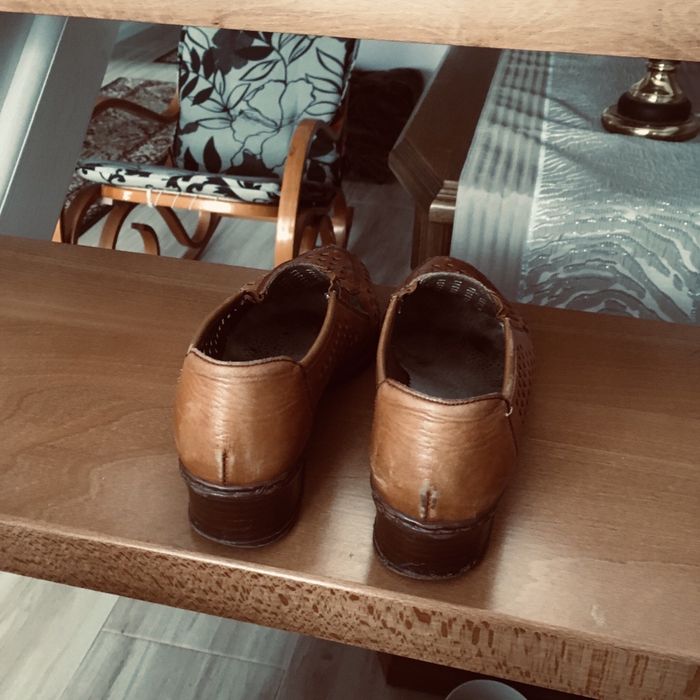 Buty damskie skórzane 37 r skórzane