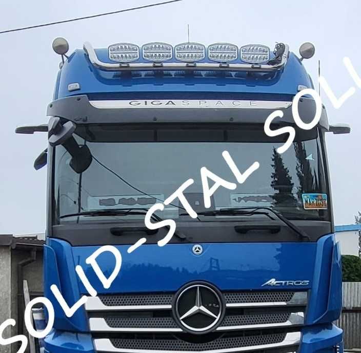 Orurowanie BELKA NA HALOGENY Mercedes Actros Mp4 / Mp5 Stal nierdzewna