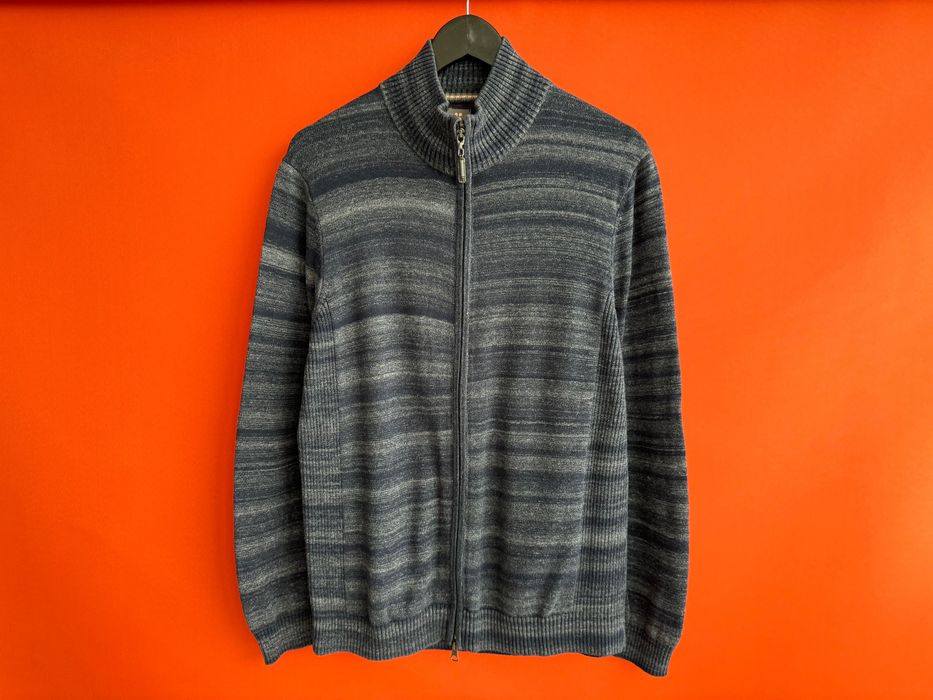 MANOR оригінал чоловічий светр джемпер реглан на замку розмір M