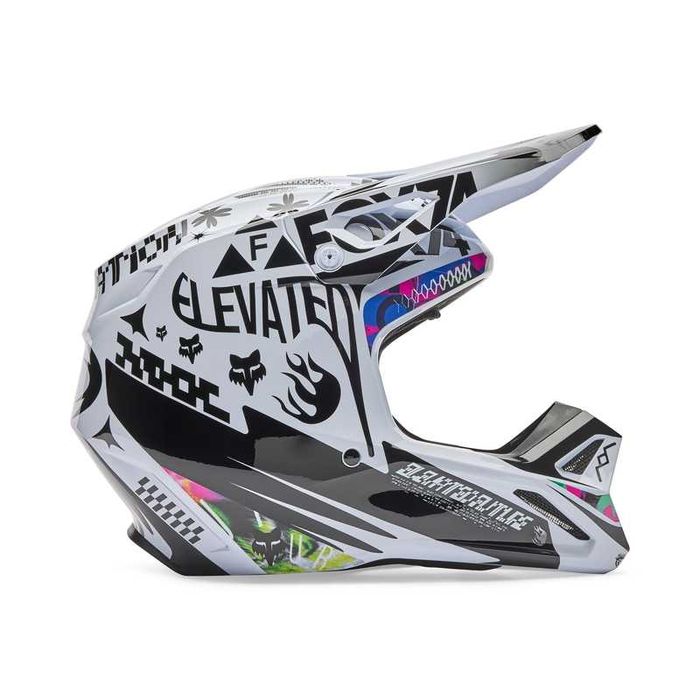 Kask FOX V1 Image Cosmo S M L XL MX Cross ATV