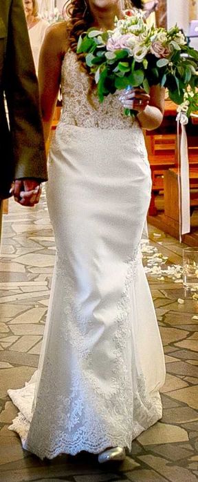 Suknia ślubna rozmiar S (36)