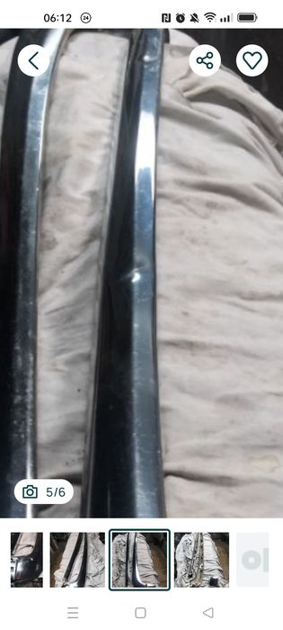 Мерс 126 хром накладки