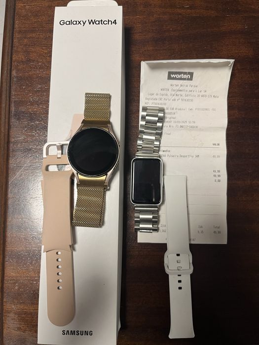 Smartwatch4 + smartwatch fit samsung