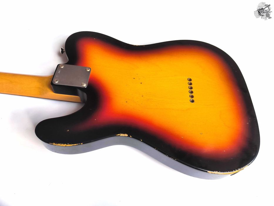 Fender® Custom Shop Limited Edition '63 Telecaster® Time Machine Relic '2014 Sunburst