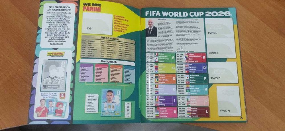 Альбом Panini ЧС 2026