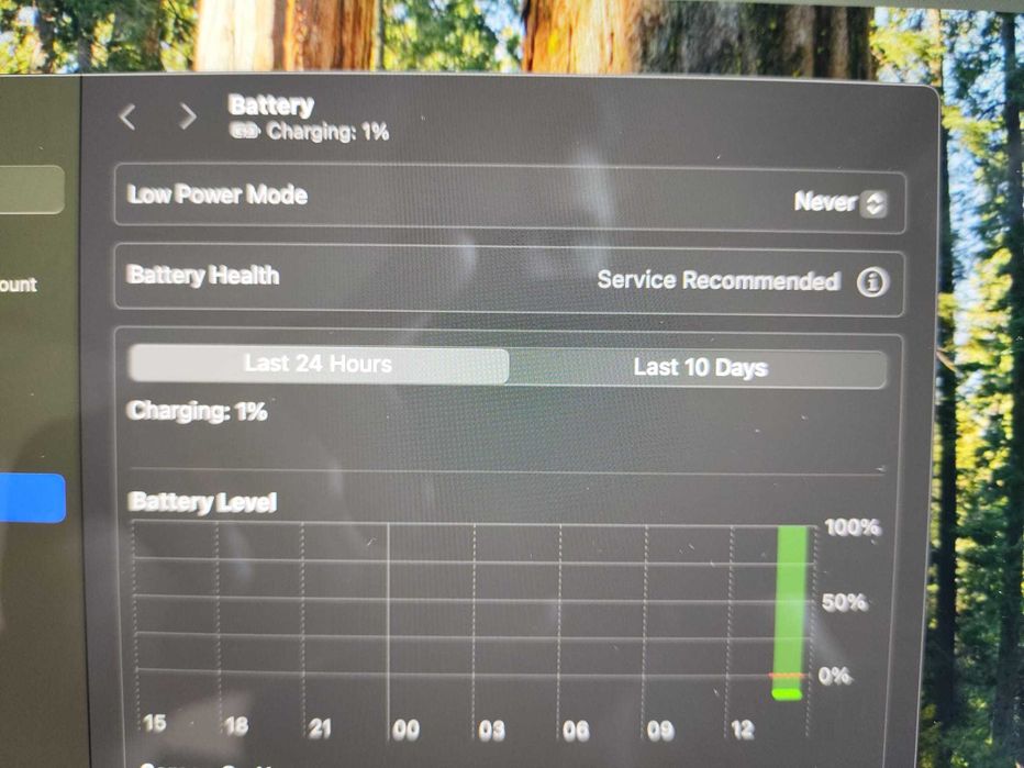 MacBook Pro 13” 2019 - Novo mas bateria precisa de substituição