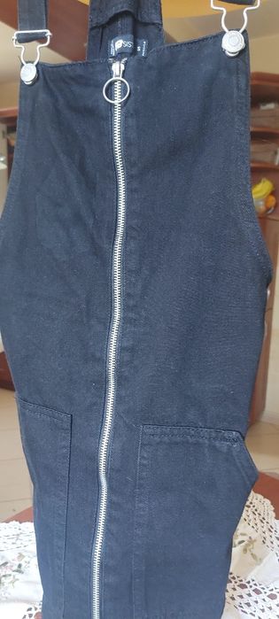 Spudnica dzinsowa rozpinana