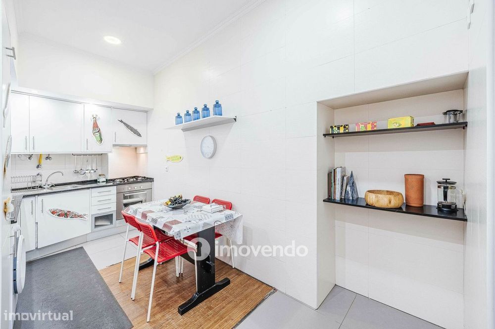 Apartamento T3 remodelado, mobilado e equipado, no centro de Lisboa