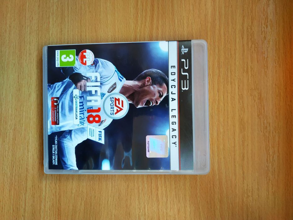FIFA 18 PS3, pl, stan bdb, możliwa wysyłka