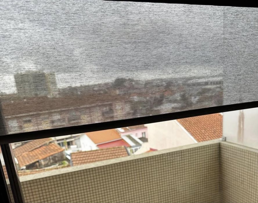 Estores  cinza com fio