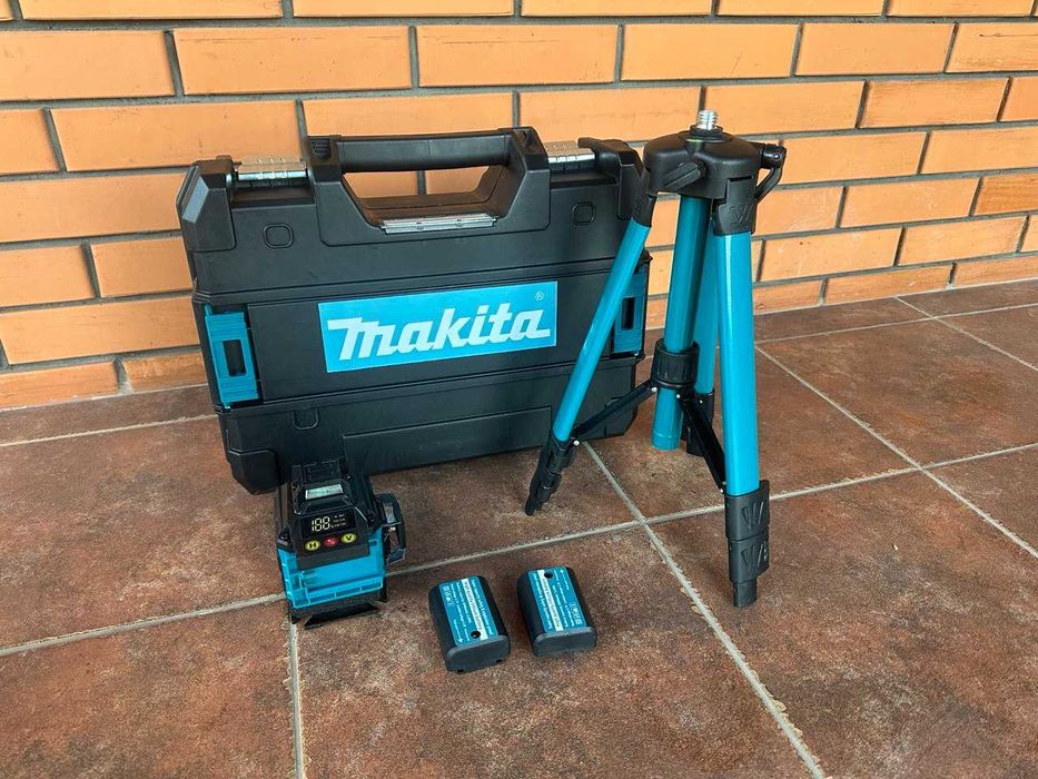 Лазерний рівень makita 4D +тринога. Лазерный уровень макита 16 линий