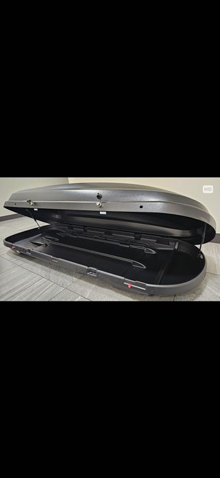 Bagażnik dachowy marki Volkswagen, Basic, 340L, czarny matowy