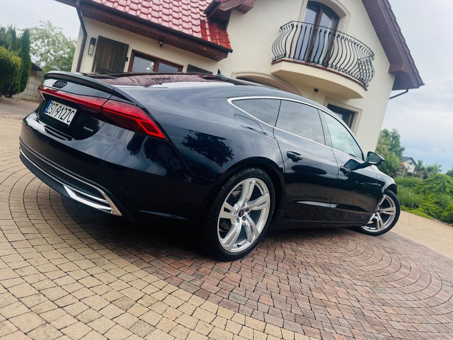Audi A7 Sportback S-LINE MHEV Nawigacja QUATTRO Skórzana Tapicerka Elektryczna Klapa
