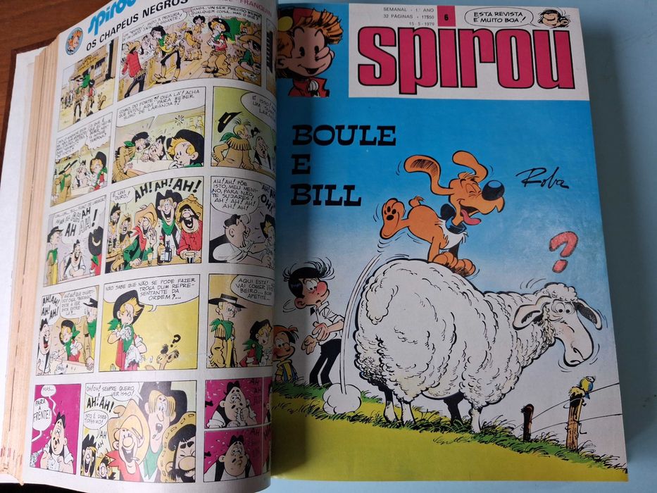 SPIROU - Completo Nº 1 a 32 - Revista semanal de Vasco Granja / Bertrand (1979)