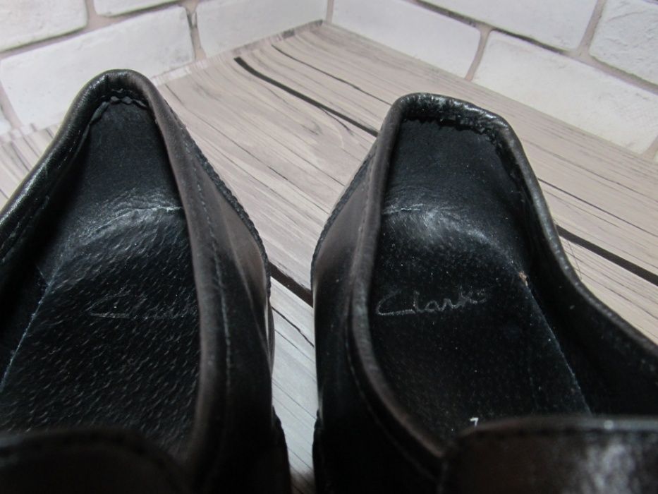 кожаные туфли Clarks, размер 41