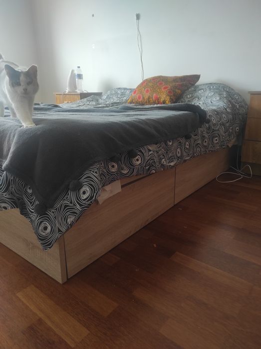 Cama Moviflor com 4 gavetas