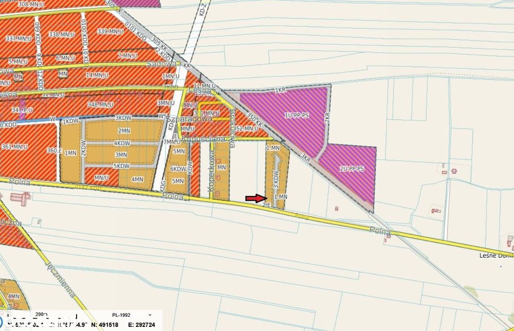 ZOSTAŁA 1 ! Atrakcyjne działki budowlane, MPZP, ul. Polna