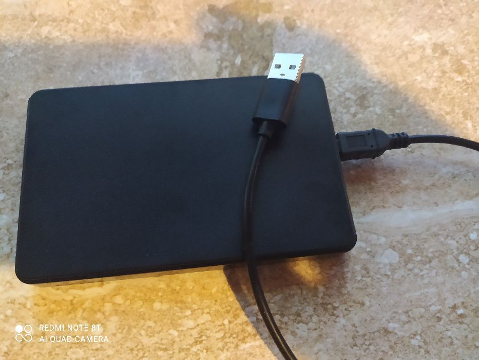 HDD  1 TB=1,000 GB dysk twardy zewnetrzny