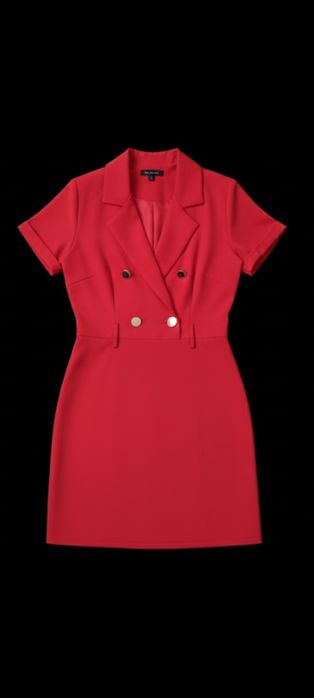 Червона сукня-піджак