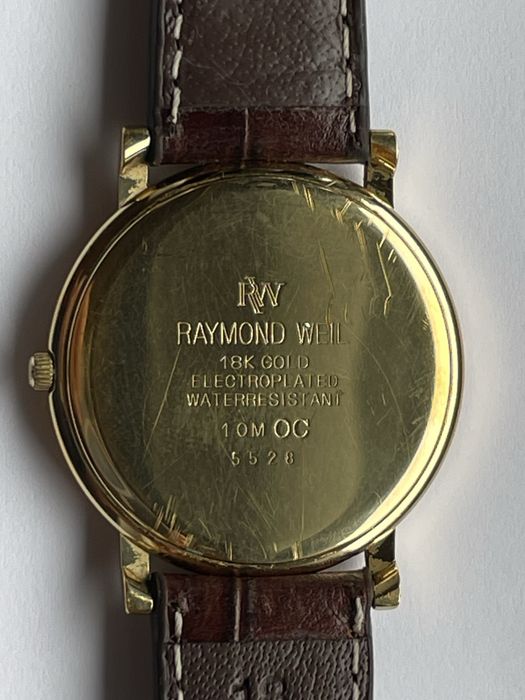 Relógio de pulso vintage Raymond Weil