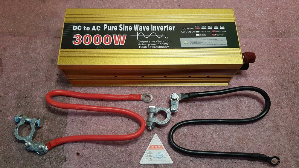 Інвертор 12 Вольт 3000 Вт чистый синус