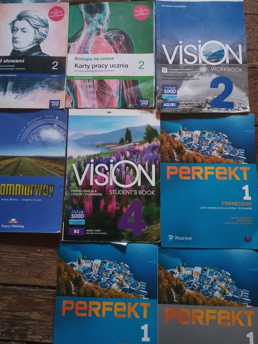 Podręczniki / Karty pracy Liceum i Technikum