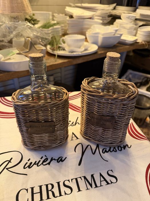 Riviera Maison zestaw dekoracyjnych butelek